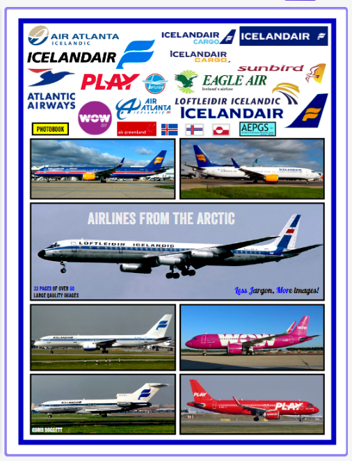 Airlines from the Arctic photobook - Expect Spring 2025