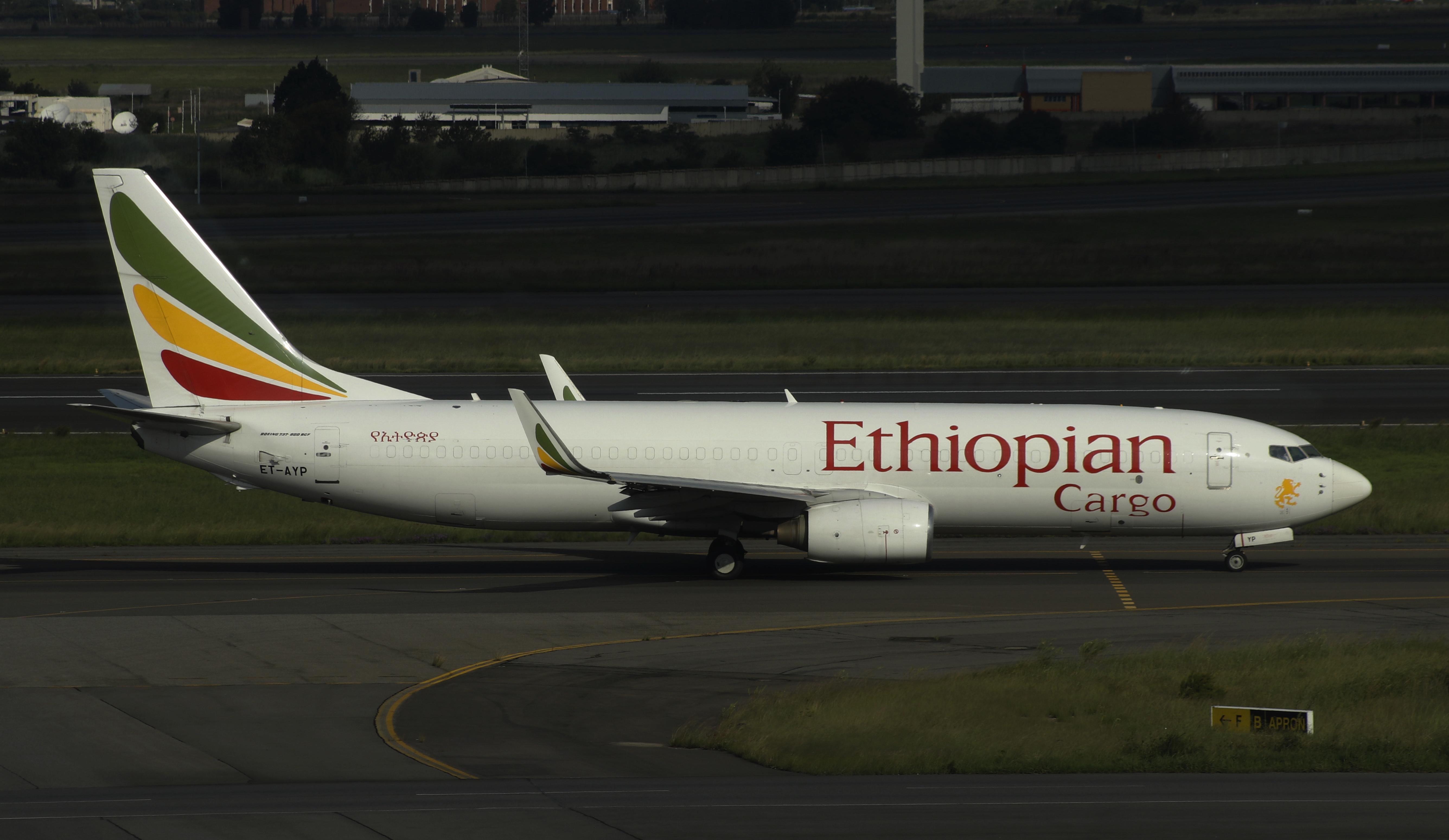 Boeing 737-800(BCF) ET-AYP 