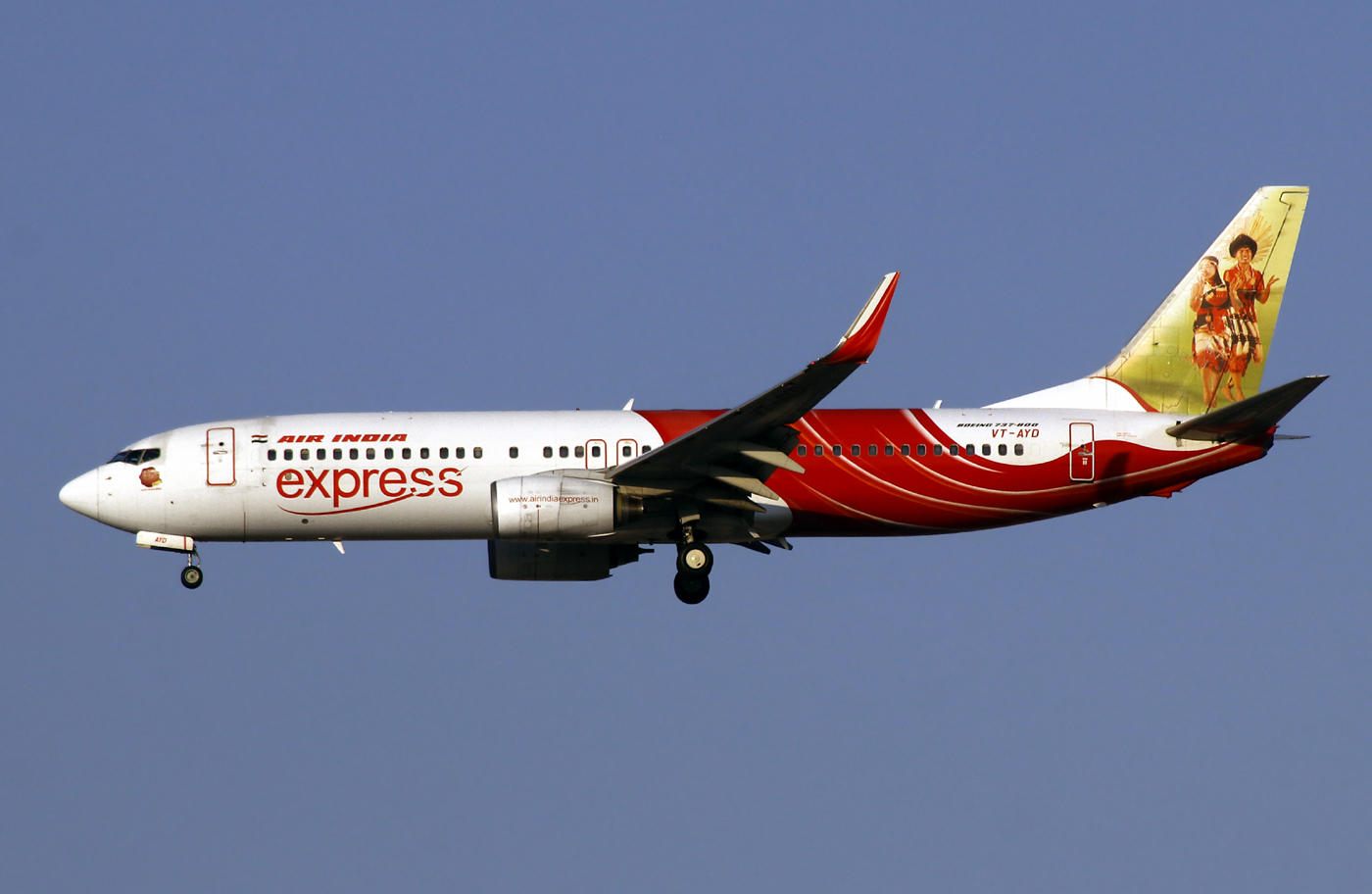 B737-8009WL) VT-AYD 