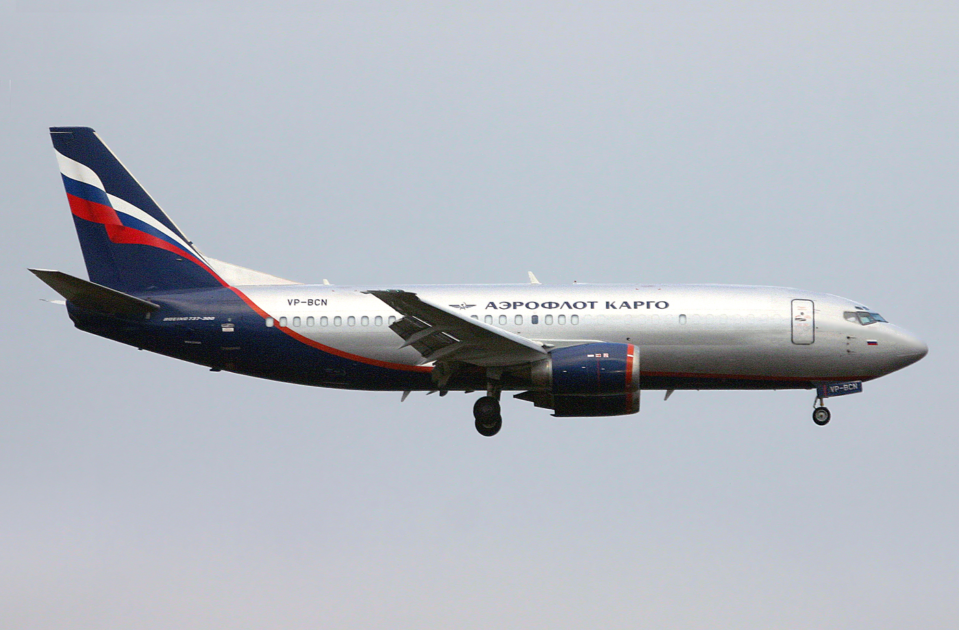 B737-300(F) VP-BCN 