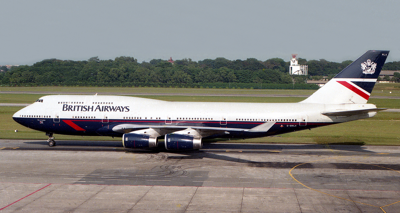 Boeing 747-436 G-BNLA