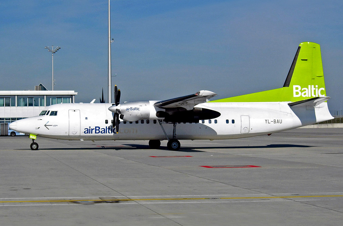 Fokker FK50 YL-BAU 