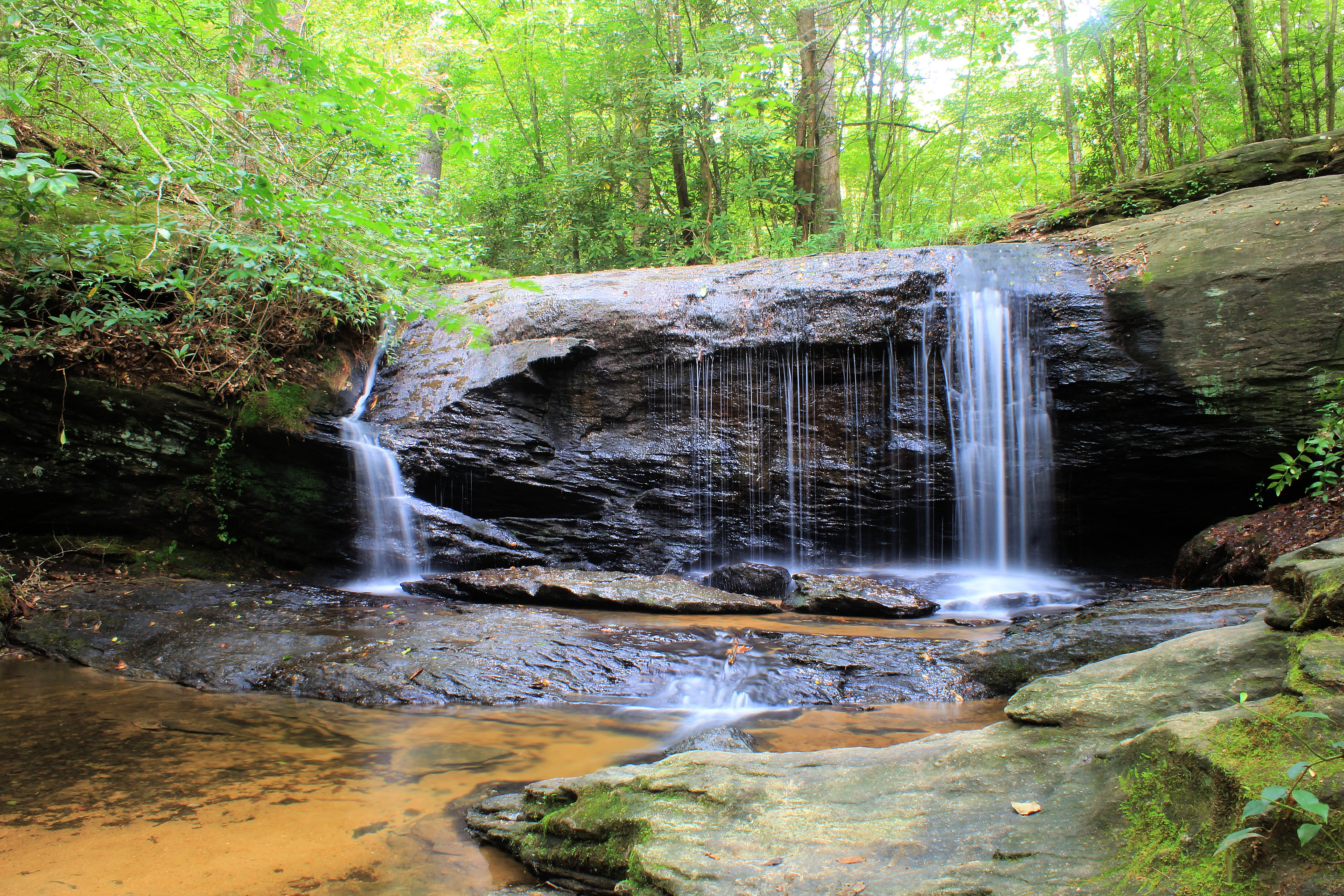 1 of 3 falls on Wildcat Branch Falls SC, made this summer 