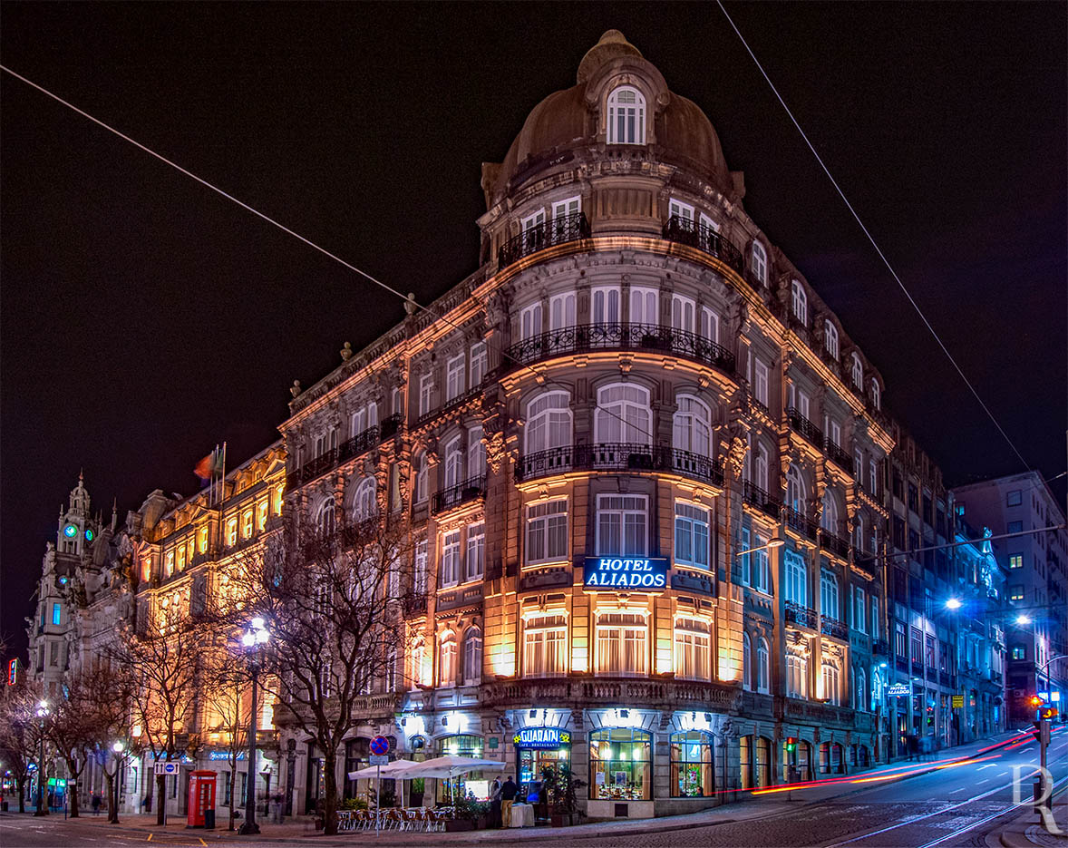 Edifcio do Hotel Aliados <br> e Caf Guarany