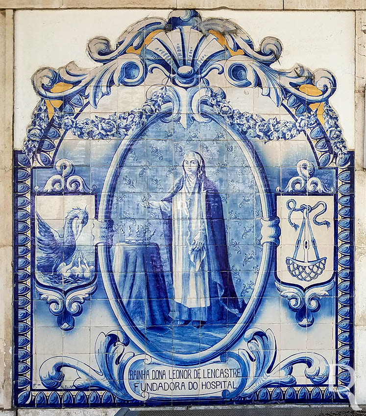 Rainha Dona Leonor de Lencastre <br> Fundadora do Hospital