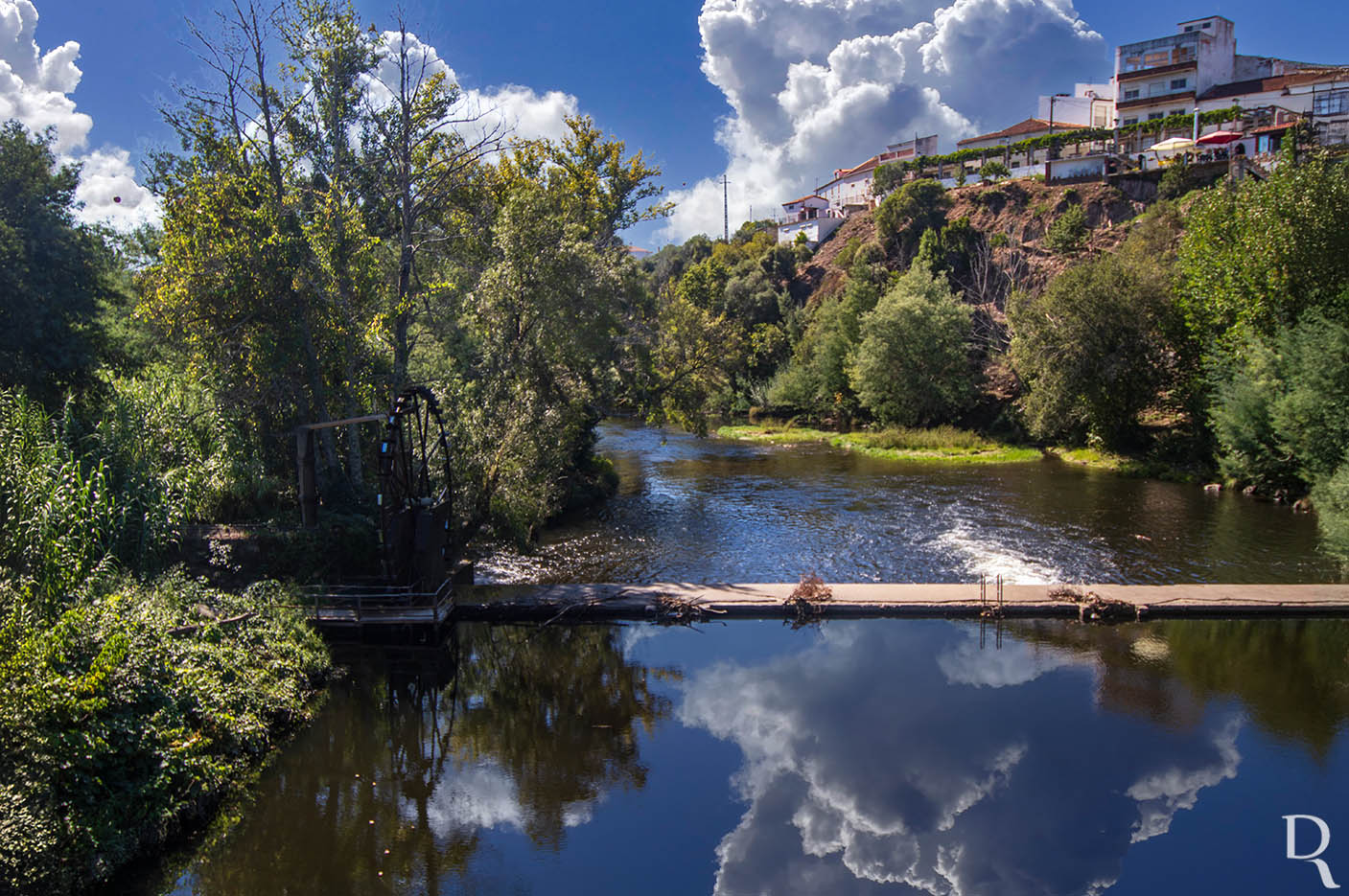 O Rio Alva em Arganil