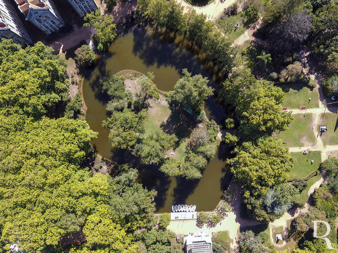 O Parque D. Carlos I em 13 de agosto de 2020