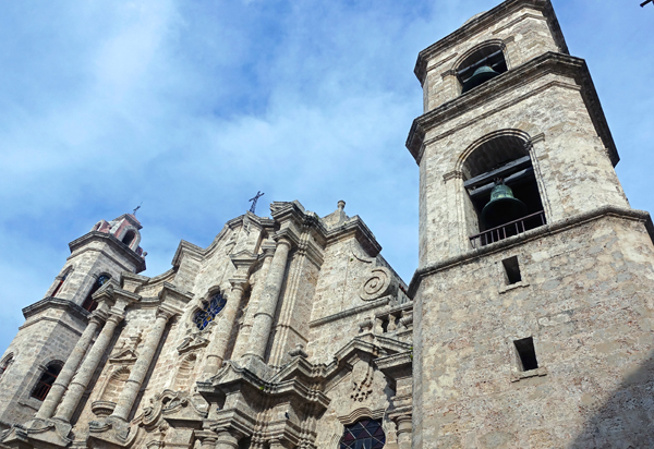 Bell Tower, Havana Cathedral, Cuba. 
