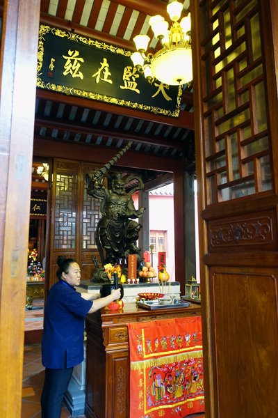 Tin Hau Temple, Haikou, Hainan Island, PR China.