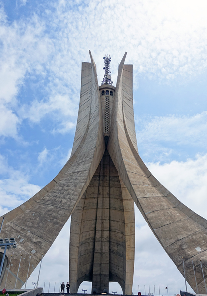 Martyrs Monument, Algiers, Algeria.