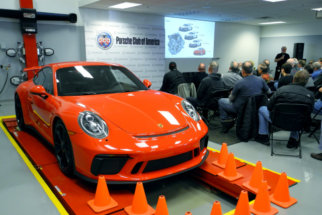 2018 Porsche 911 GT3 (991.2) at Porsche Club of America Tech Tactics East 2018 in Easton, PA (2393)