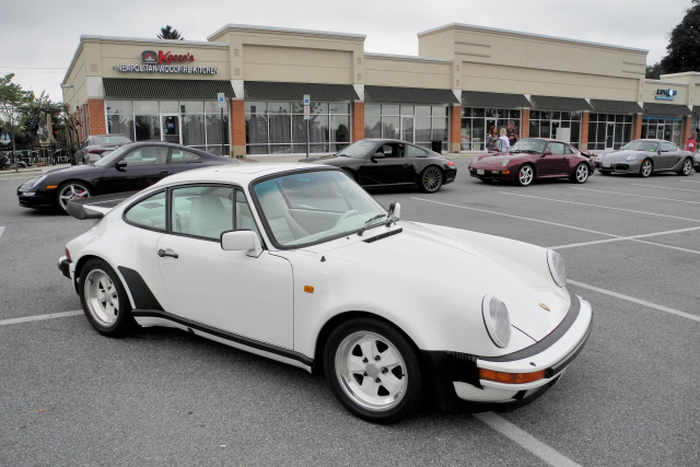 1984 Porsche 911 Turbo (930), Porsche Club of America, Chesapeake Region, driving tour (3483)