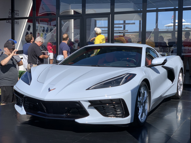 2020 Chevrolet Corvette Stingray (C8) in Ceramic Matrix Gray, 495 hp, 470 lb ft torque (1662)