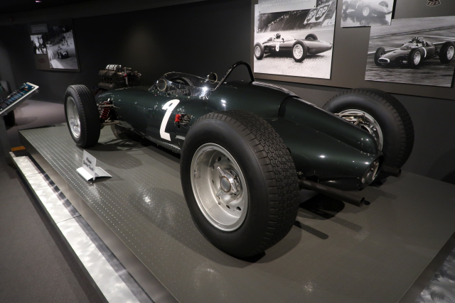 1962 BRM P-578 Grand Prix Car, with which Graham Hill won the 1962 Formula 1 World Constructors  Championship for BRM. (4109)