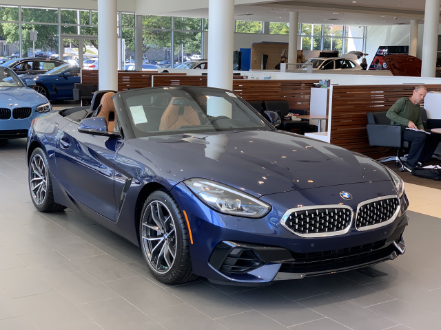 2020 BMW Z4 SDrive 30i in Mediterranean Blue (1973)