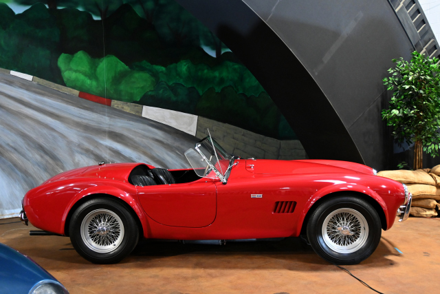 1965 Shelby Cobra 289 (AC) Roadster. Original AC Cobra roadsters like this one sell for more than $1 million. (0059)