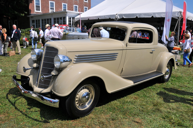 1934 Buick 96-S Sport Coupe by Fisher, The NB Center for American Automotive Heritage, Allentown, PA (6748)