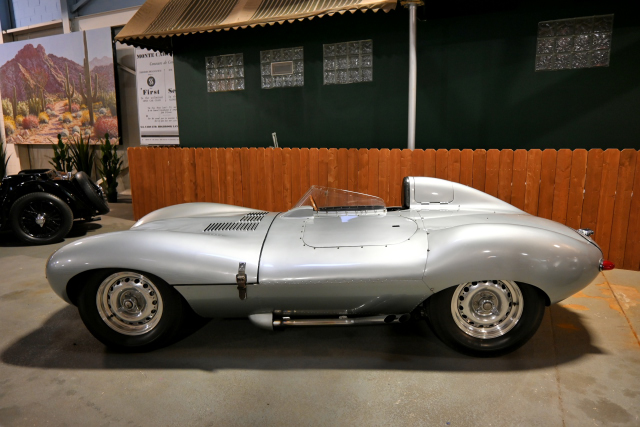 1956 Jaguar D-Type ... This particular car finished 3rd overall in the 12 Hours of Sebring in 1956. (0118)