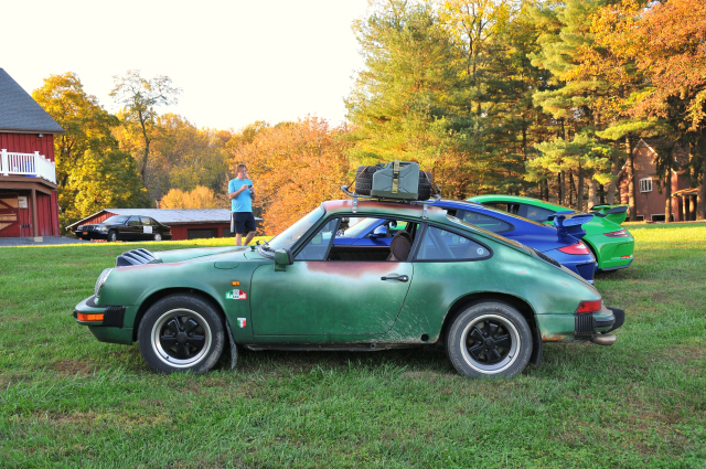 Honorary Judges Choice, 2020 PCA Chesapeake Challenge, 1985 Porsche Safari 911 Carrera (8734)