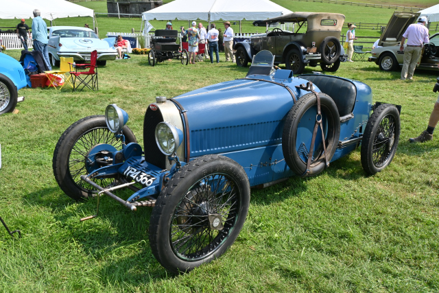 1926 Bugatti Type 57 Grand Prix Racer, Peoples Choice & Best in Class Bugatti Racing, Christopher Rheault, Cushing, ME (0588)