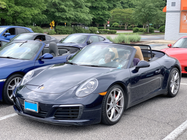 2018 Porsche 911 Carrera S Cabriolet (991.2) in Midnight Blue (2529)