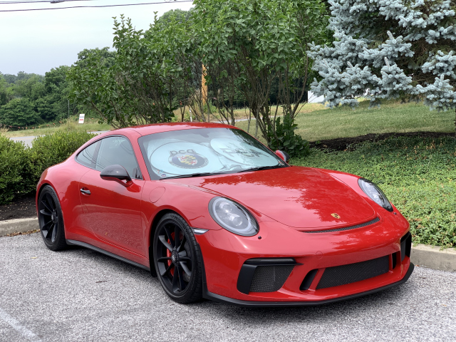 2018 Porsche 911 GT3 Touring in Carmine Red. (2893)