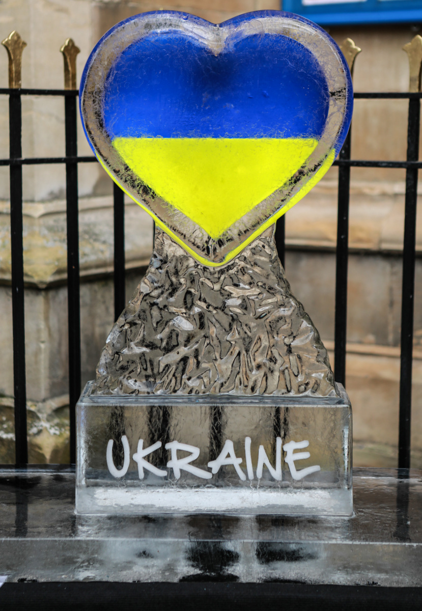 Ukraine Ice Sculpture