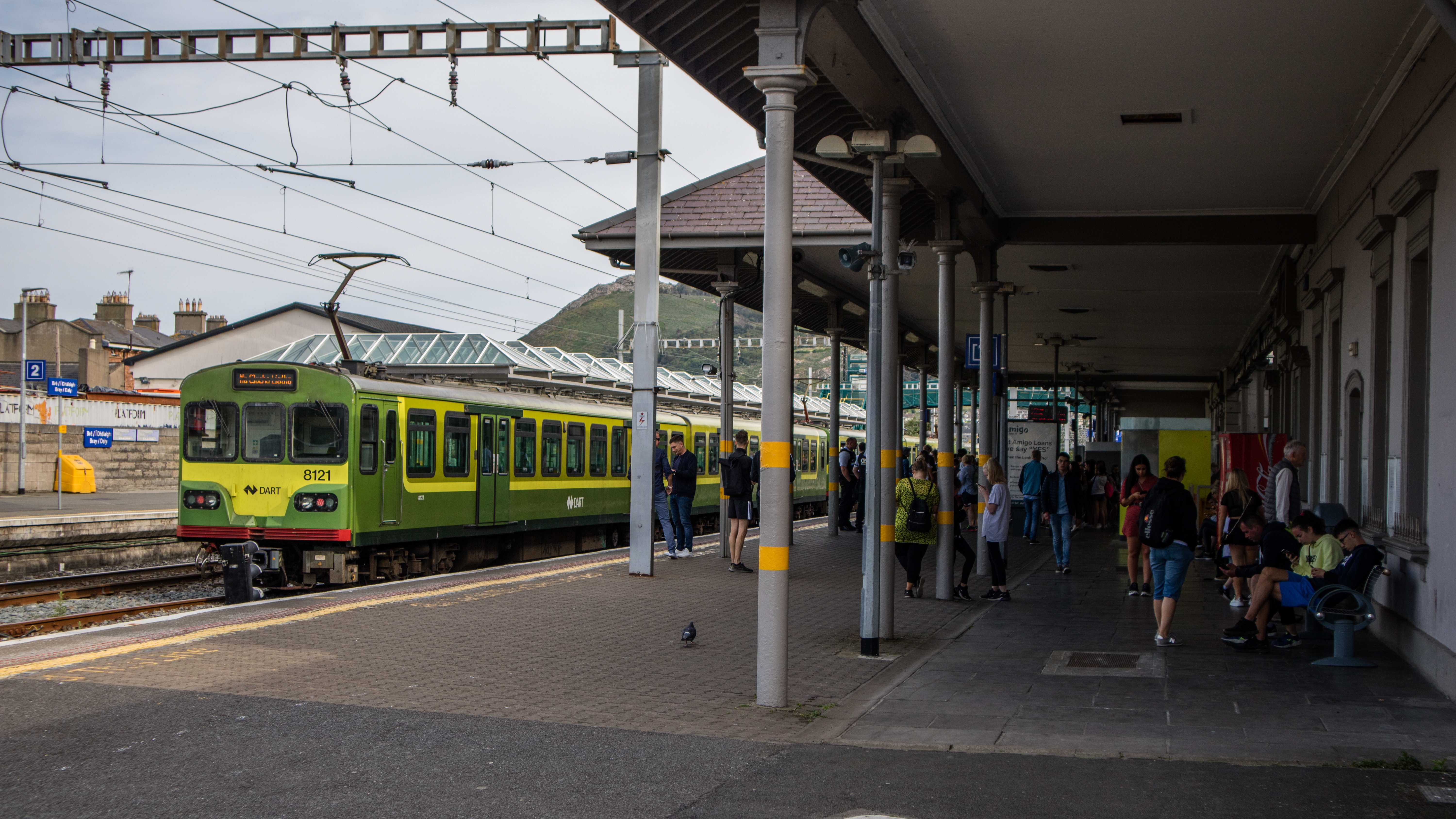 Dart Train Station Bray Ireland