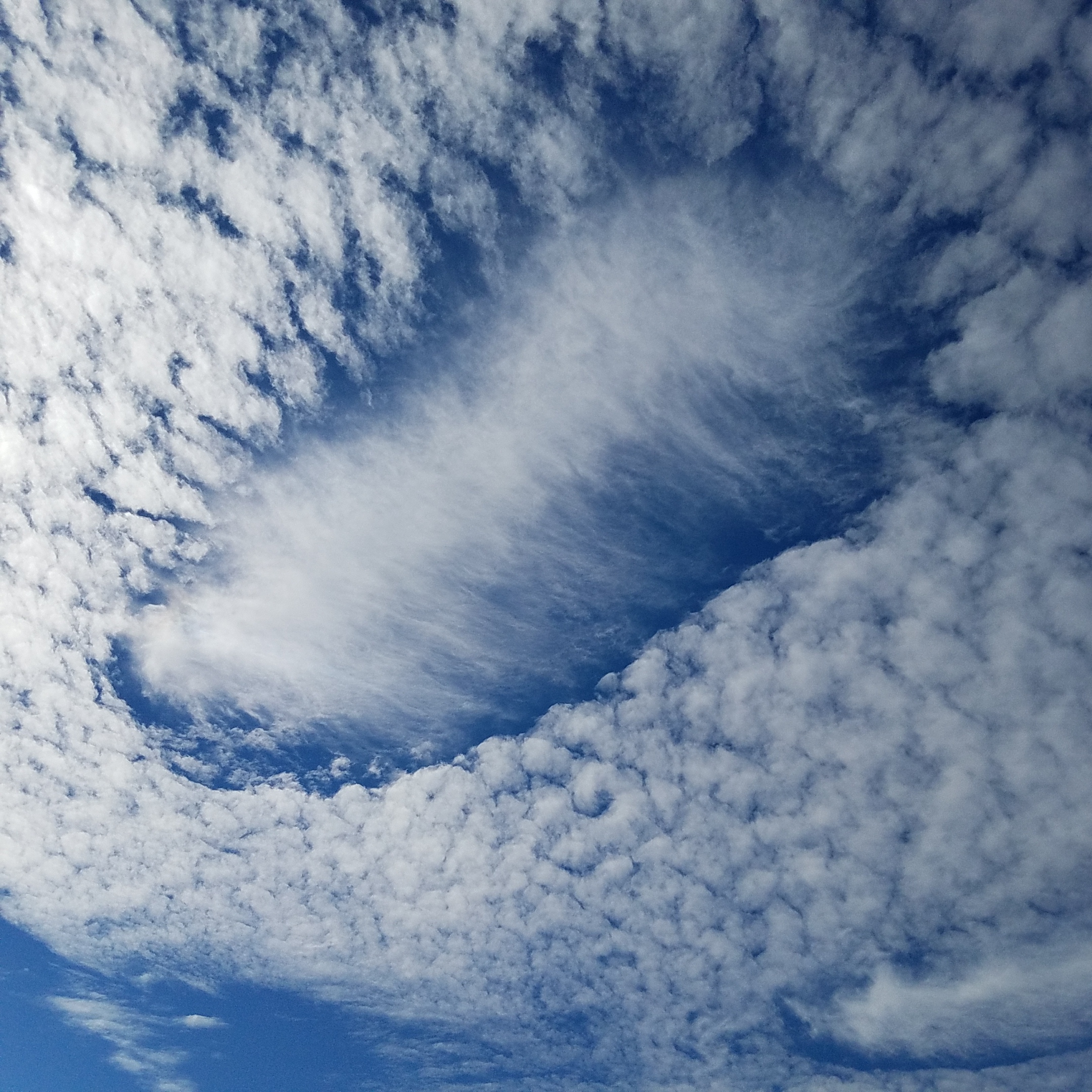 Fallstreak hole