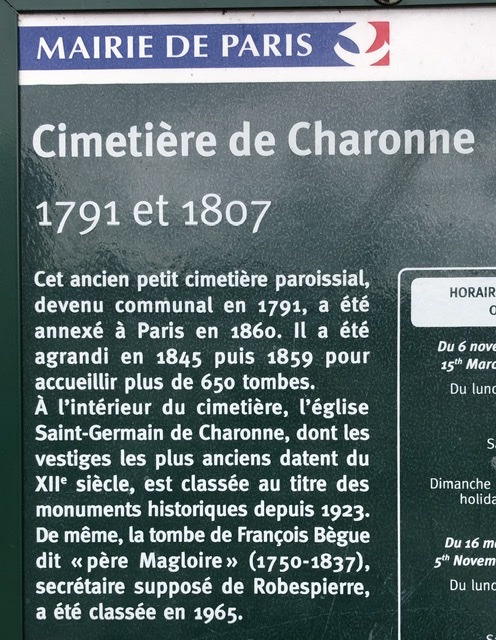 Cimetire de Charonne