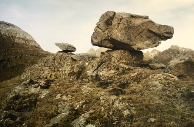 L o passrent jadis les glaciers