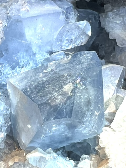 Cristal de sulfate de strontium