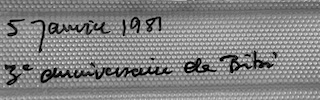 Le troisième anniversaire d'Isabelle