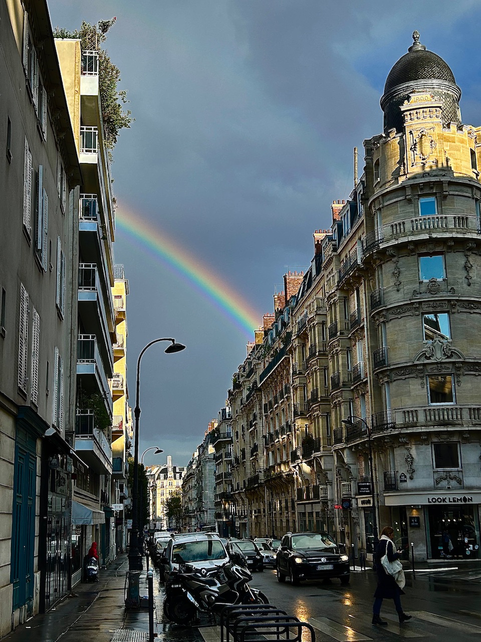 Orage sur la rue Poussin (XVIme)