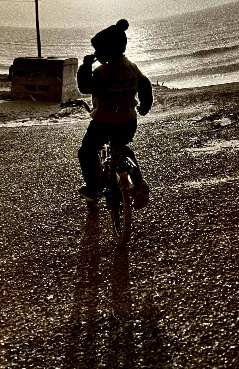 Cyclo au Vieux-Boucau par Isabelle