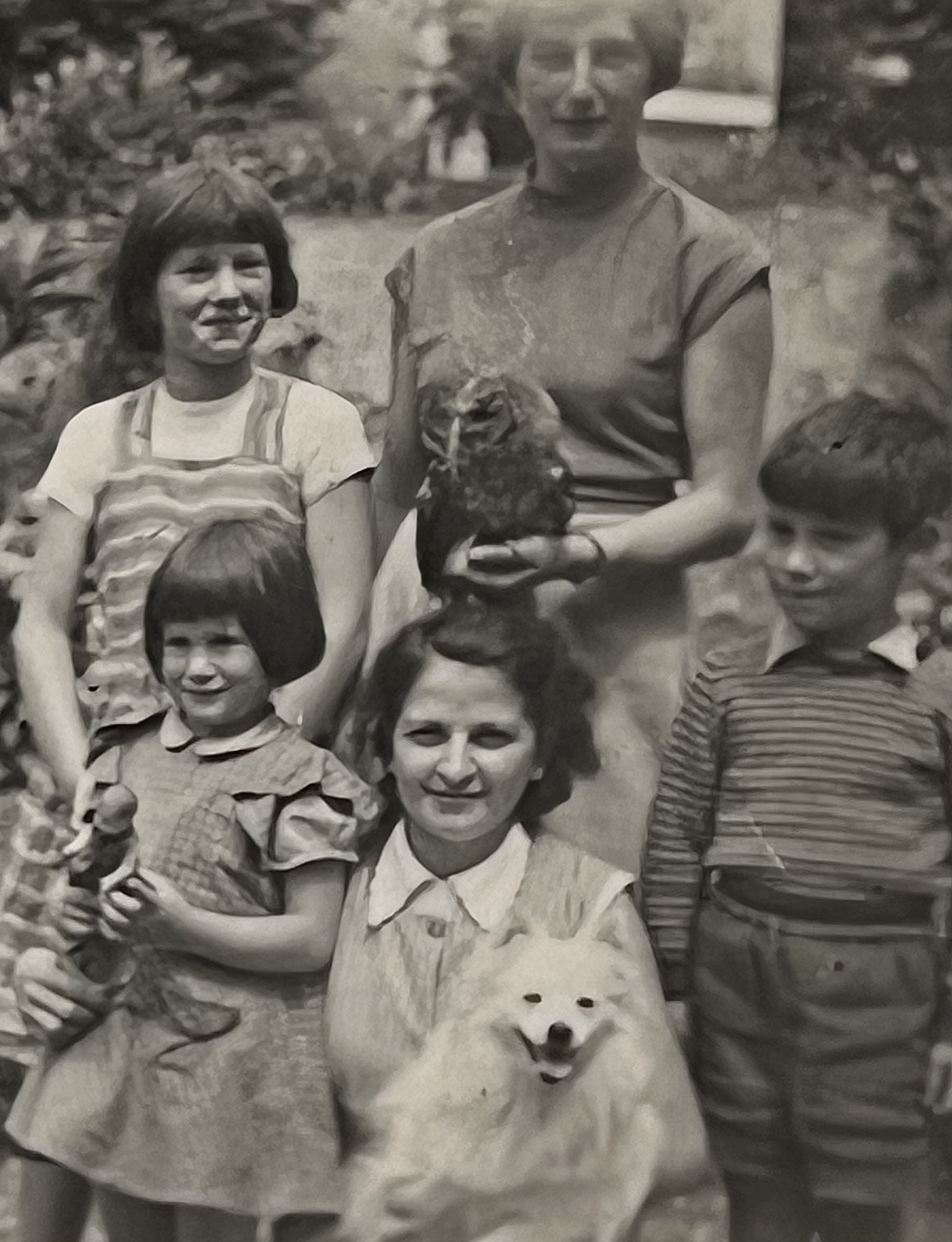 1954 Clmentine et le chien qui la tue