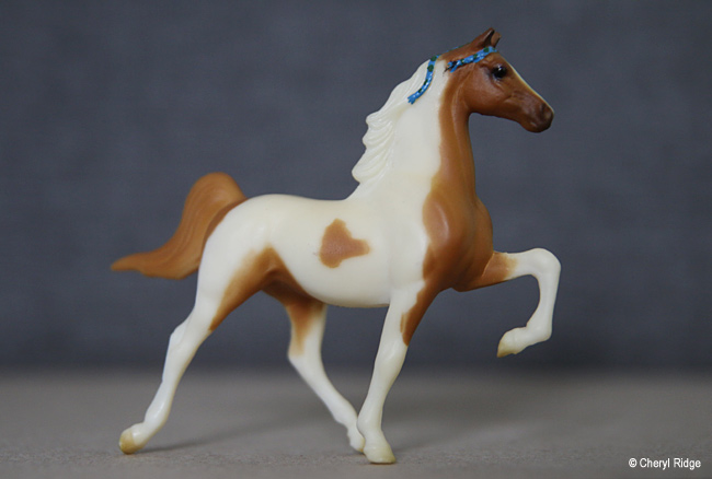 Breyer Stablemate G1 Saddlebred - pinto