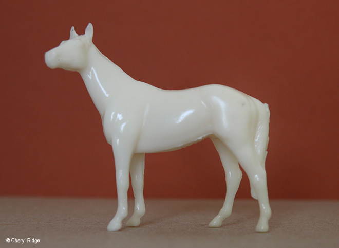 Breyer Stablemate G1 Native Dancer - factory unpainted