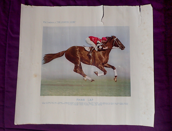 The Sporting Globe - Phar Lap print