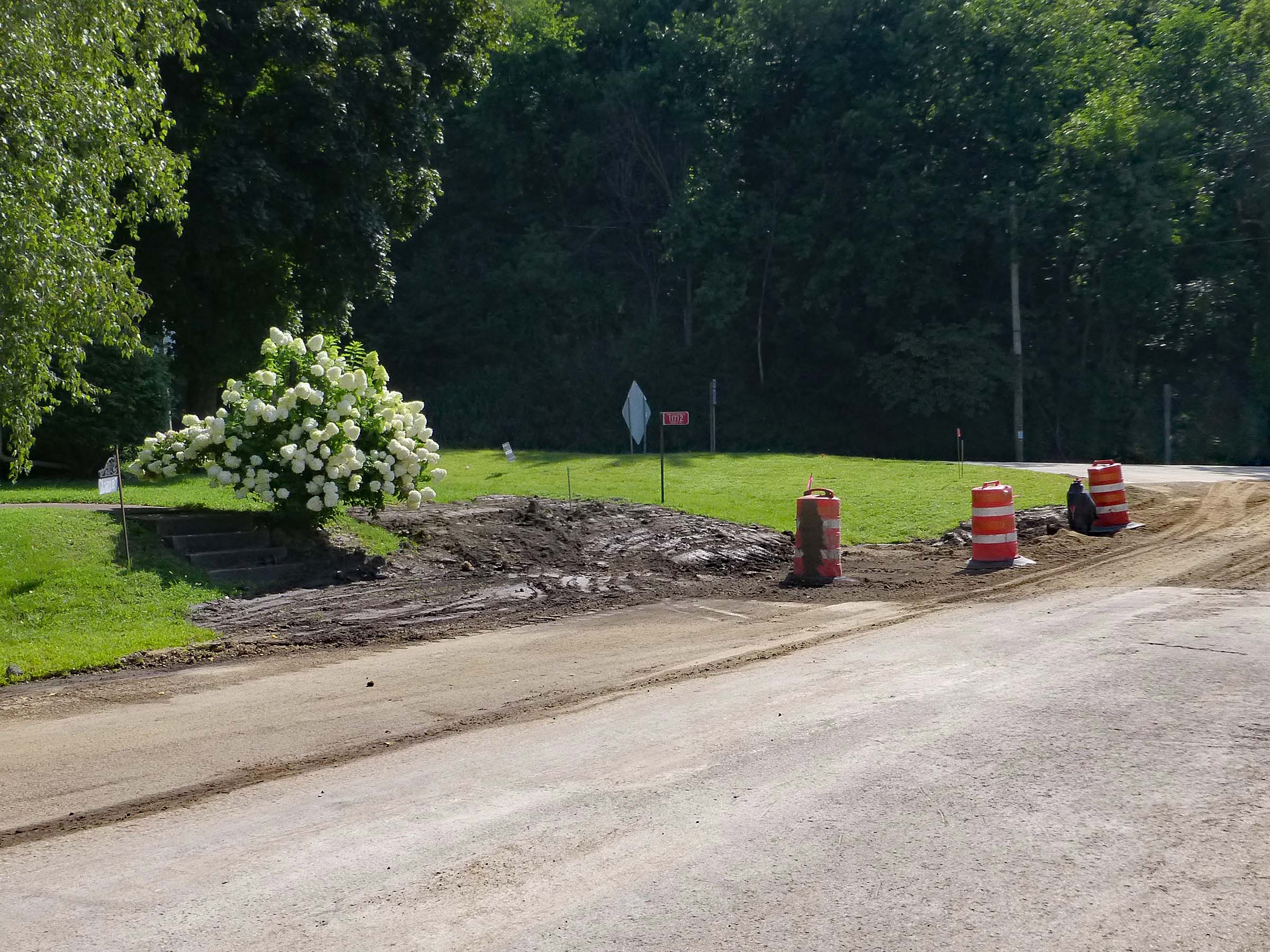 The new hydrant across the road ?