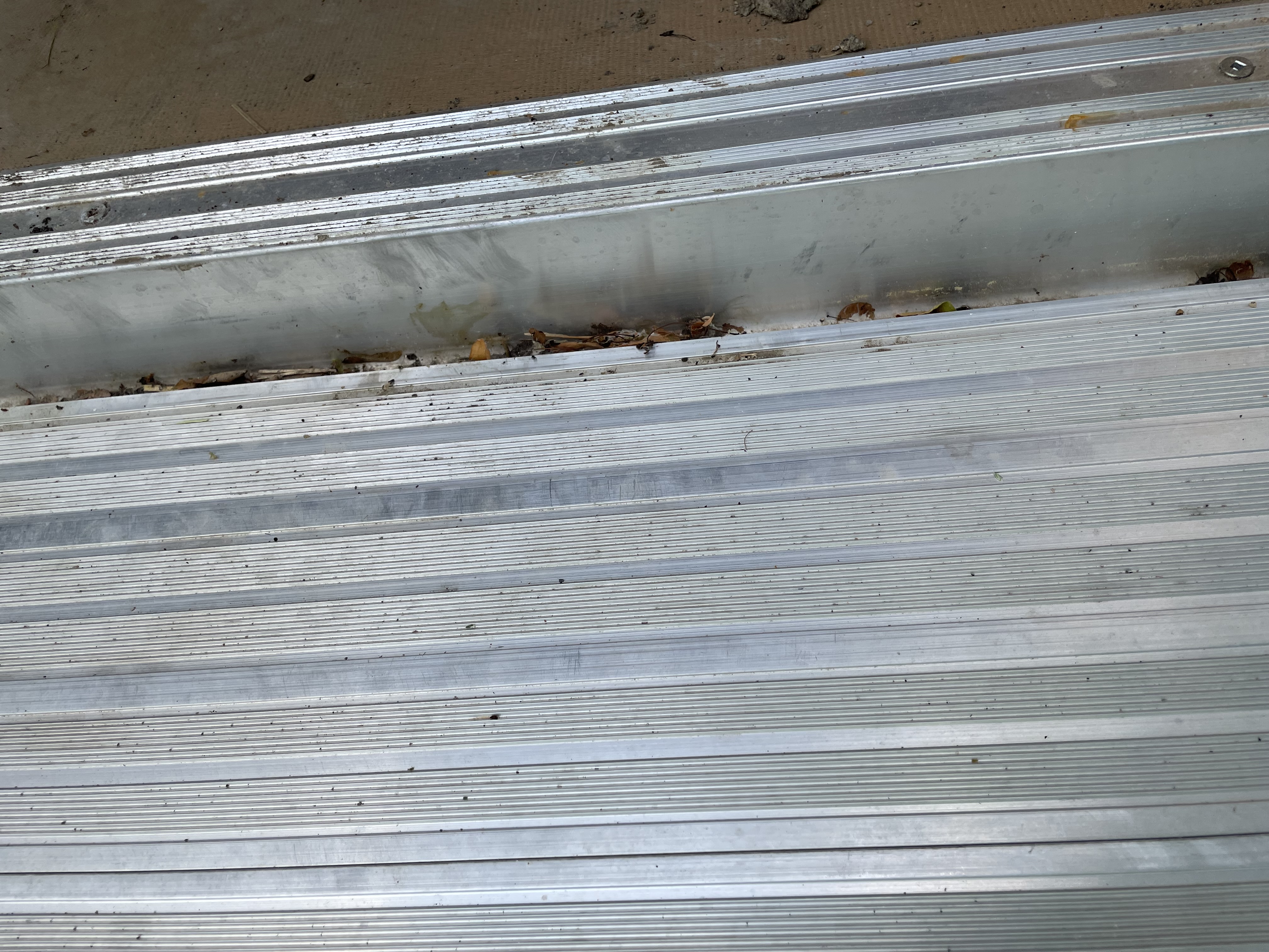 Lip from ramp to door