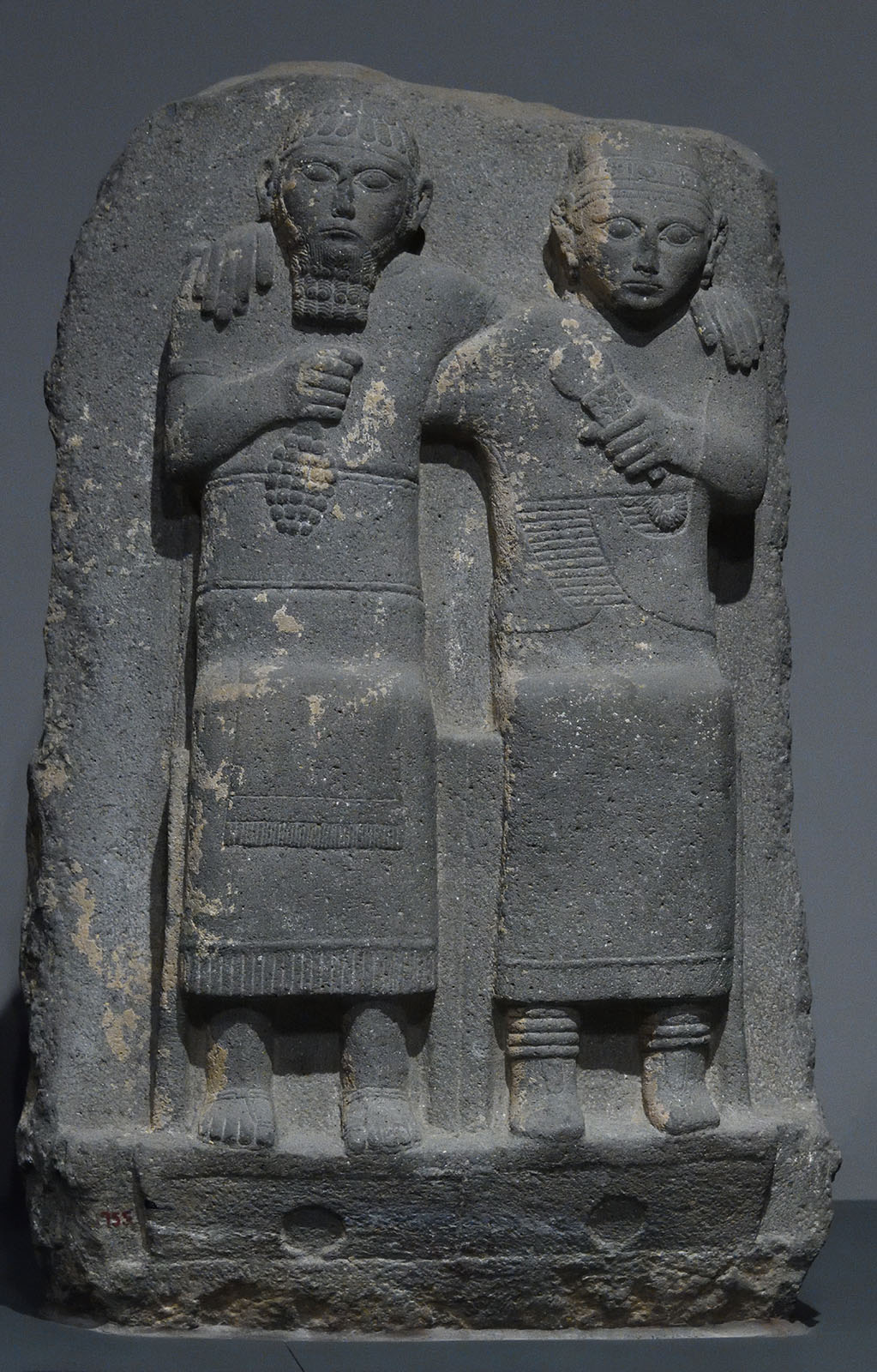 Adana Archaeological Museum Late Hittite Basalt stele 0224.jpg