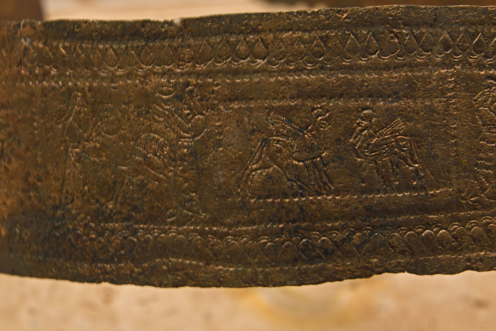 Ankara Archaeology and art museum Bronze belt Urartian Period 2019 3445.jpg