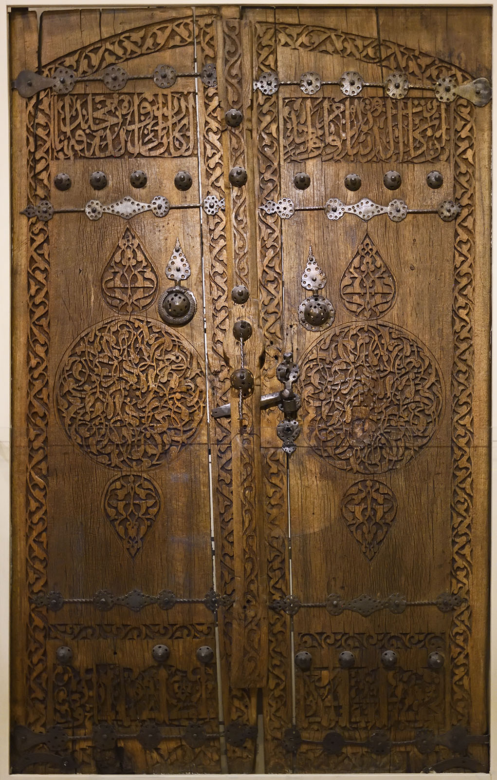 Ankara Ethnography museum Outer portal Haci Bayram mausoleum june 2019 3620.jpg