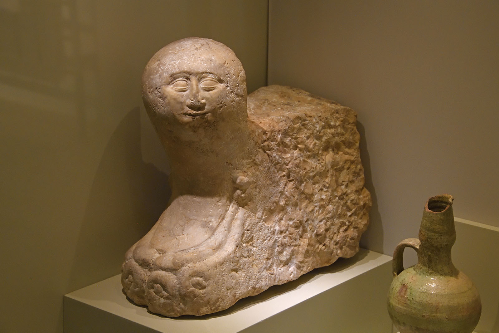 Gaziantep Archaeology museum Seljuk Sphinx sept 2019 4434.jpg