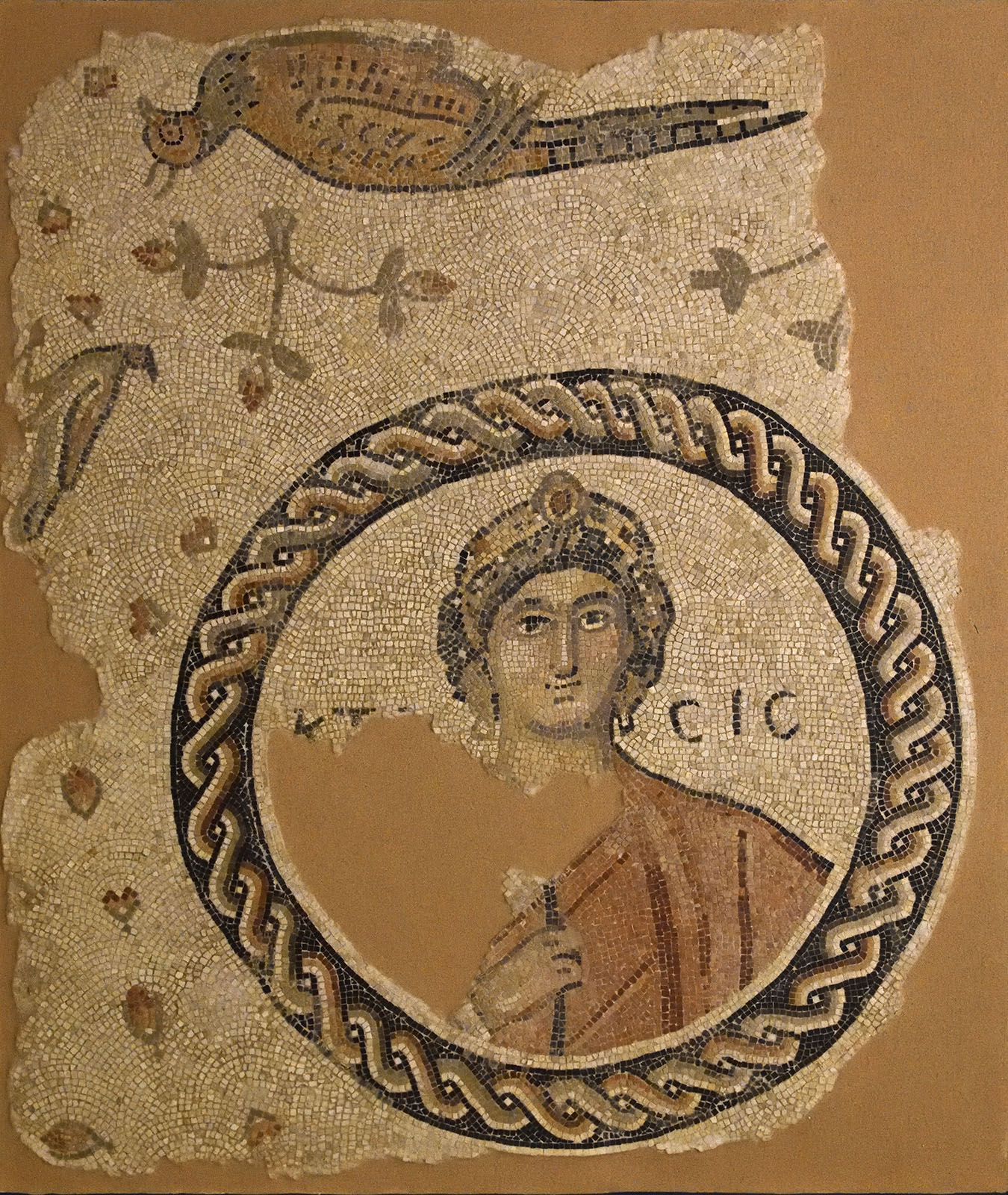 Antakya Archaeology Museum Ktisis mosaic sept 2019 6218.jpg