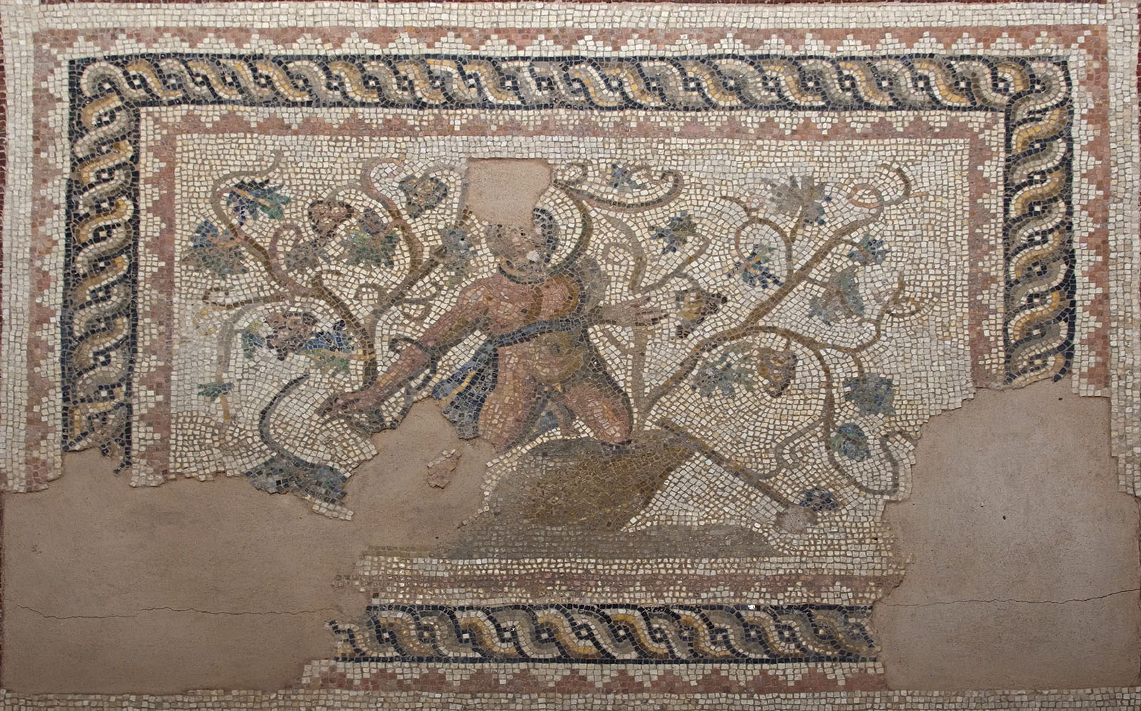 Antakya Archaeological Museum Satyr et al mosaic sept 2019 5878.jpg