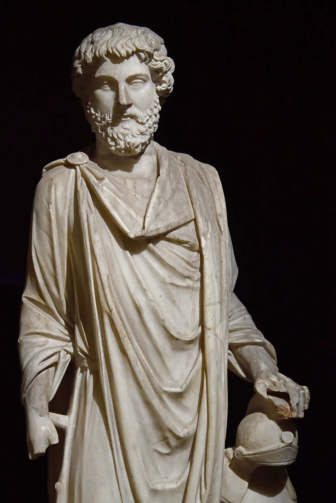 Istanbul Archaeology Museum Statue of Marcus Aurelius Antalya 2nd C CE 4319.jpg