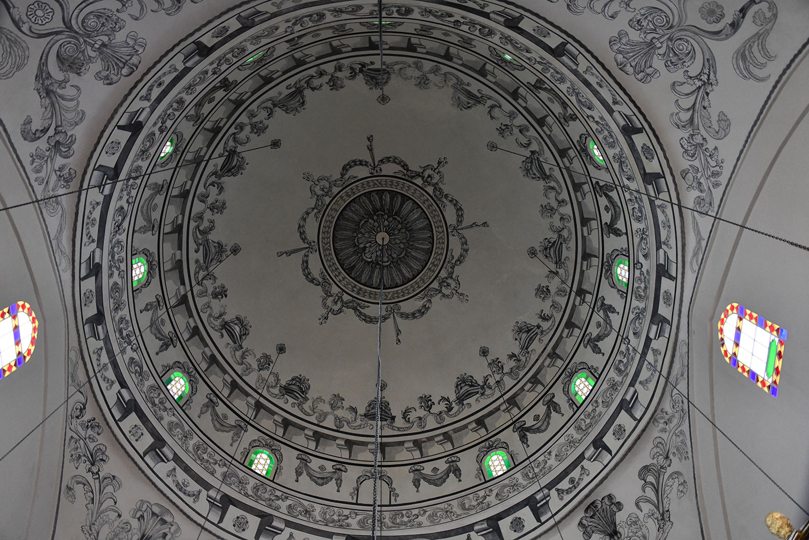 Mahmut Pasha Mosque Interior dome in 2024 6638.jpg