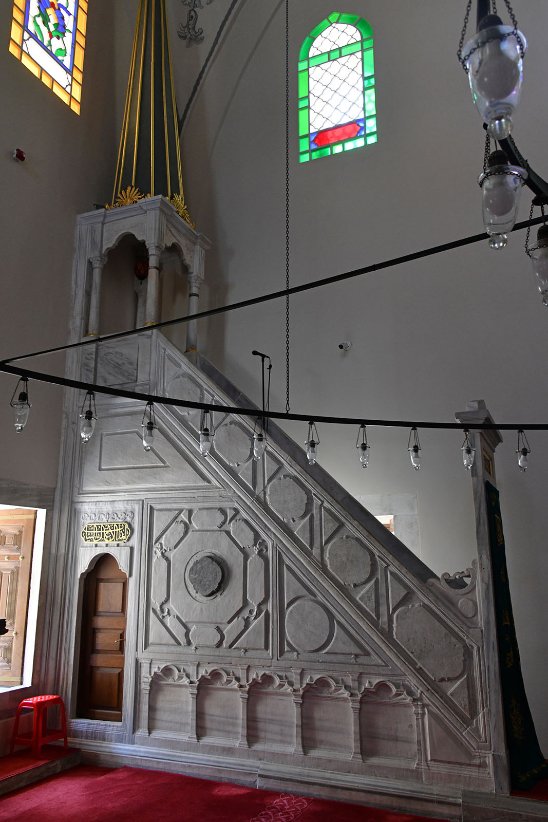 Mahmut Pasha Mosque Interior minbar in 2024 6636.jpg